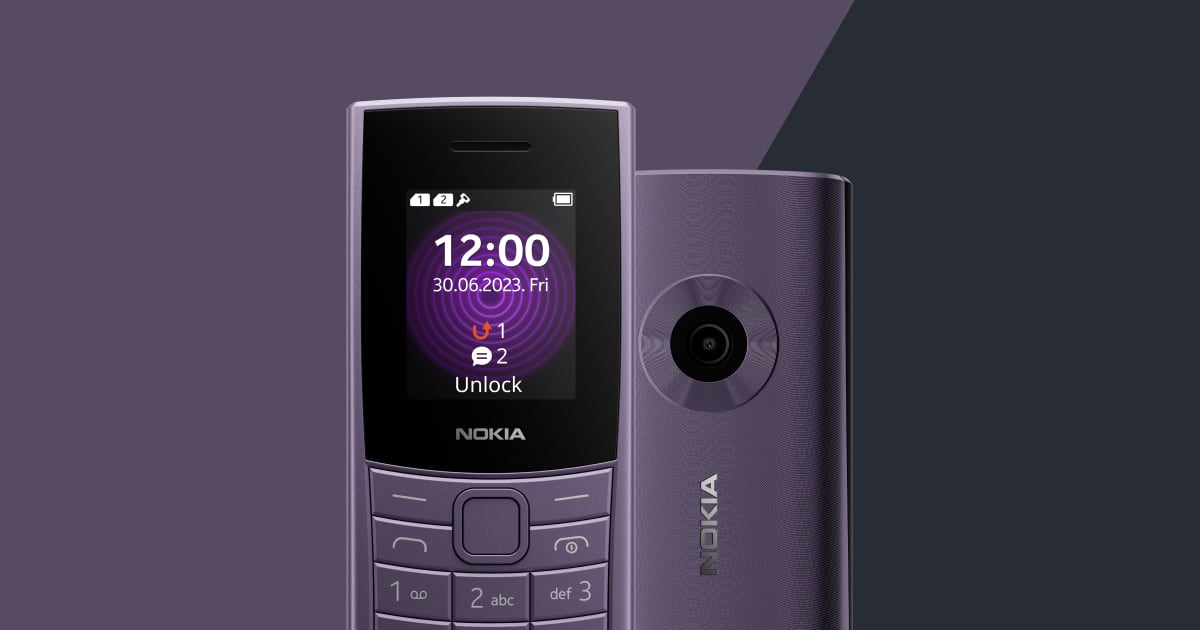 Nuevos Nokia 105 4G y Nokia 110 4G: el retorno de dos clásicos que