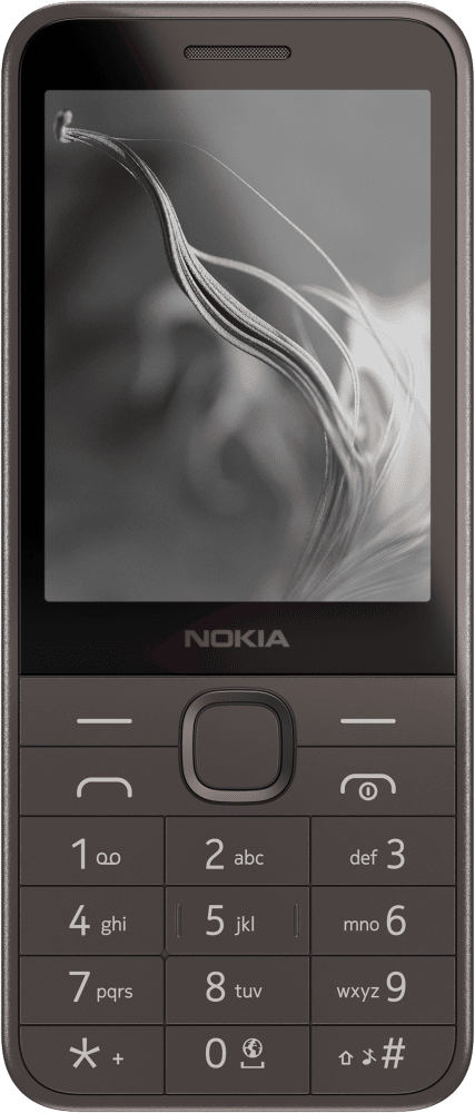 Enlarge Svart Nokia 235 4G (2024) from Front