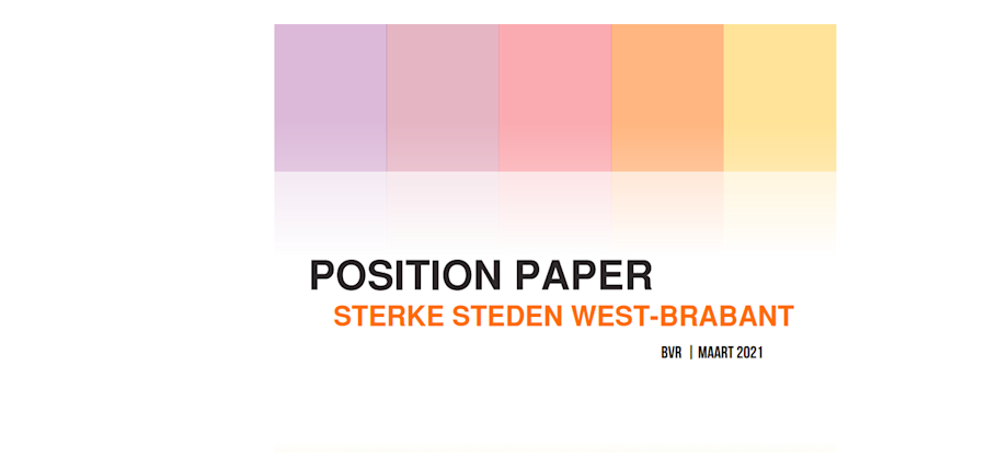 Position paper Sterke Steden