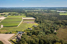 Natuurgebied bij Wernhout in de gemeente Zundert