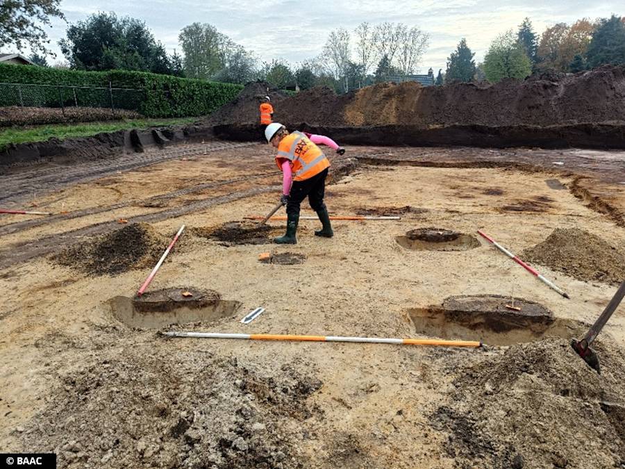 Middeleeuwse sporen van landbouw en infrastructuur gevonden in Galder
