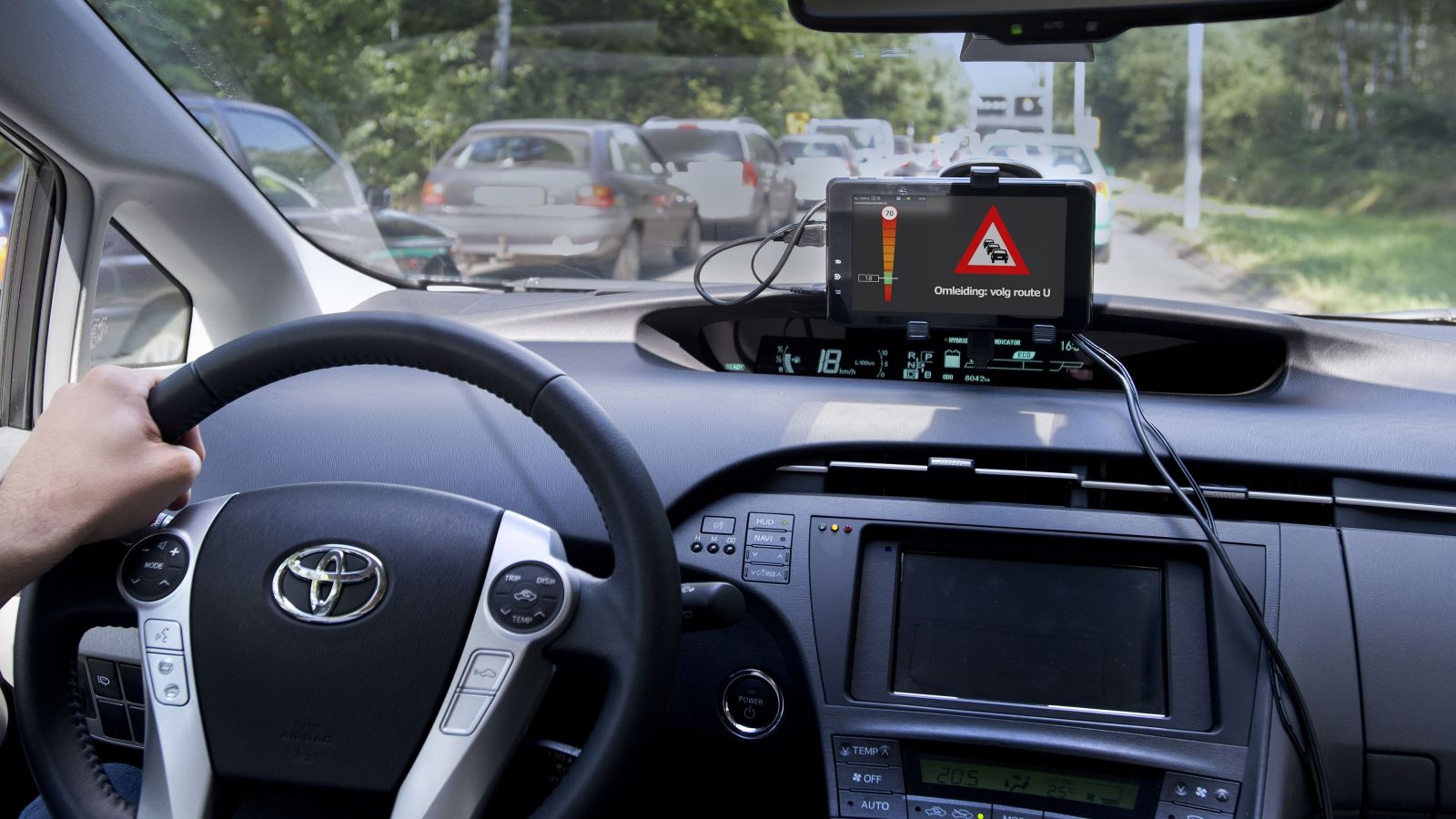 Smart Mobility omleiding auto slimme apparatuur