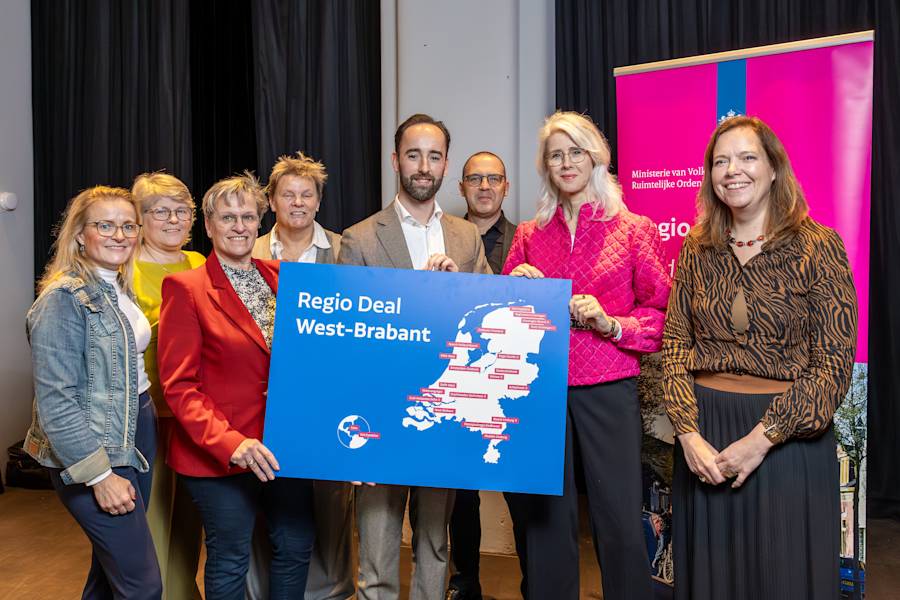 Minister Keijzer geeft officieel startsein voor Regio Deal 'West-Brabants Welvaren'