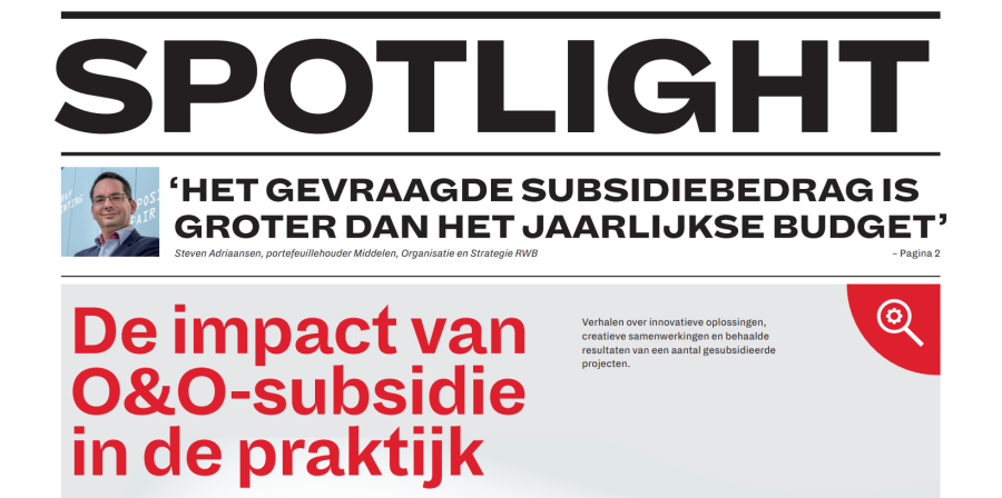 Spotlight: Innovatiekrant van het Onderzoek & Ontwikkelfonds