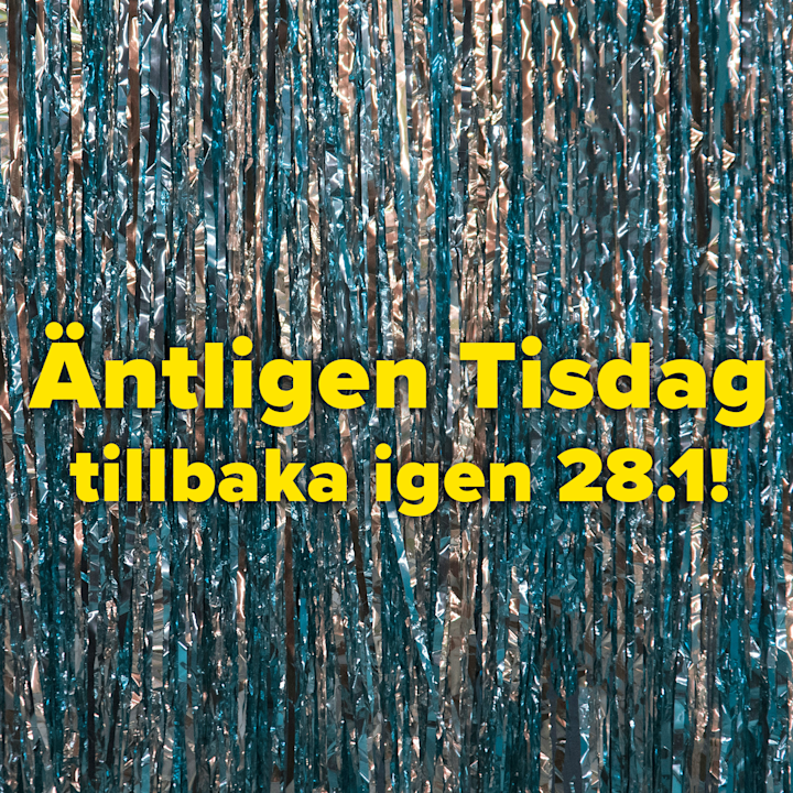 Äntligen tisdag kör igång igen 28.1