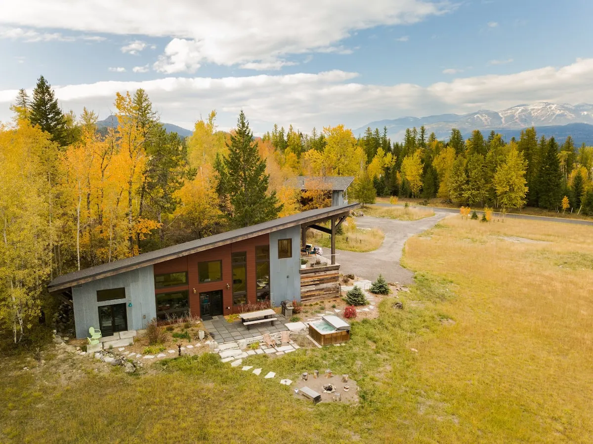 eco home in Montana