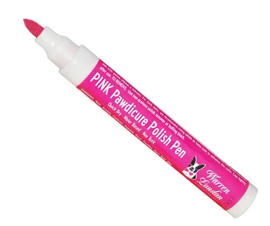 Pink Paw-lish Pen