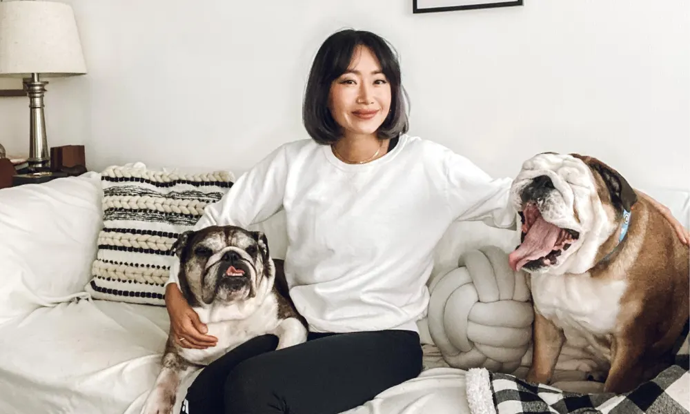 This NYC Apartment is a Sanctuary for Style Influencer & Her Bulldogs