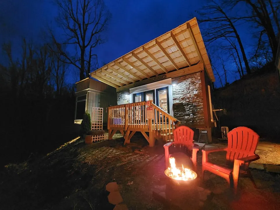 tiny house in forest in South Carolina