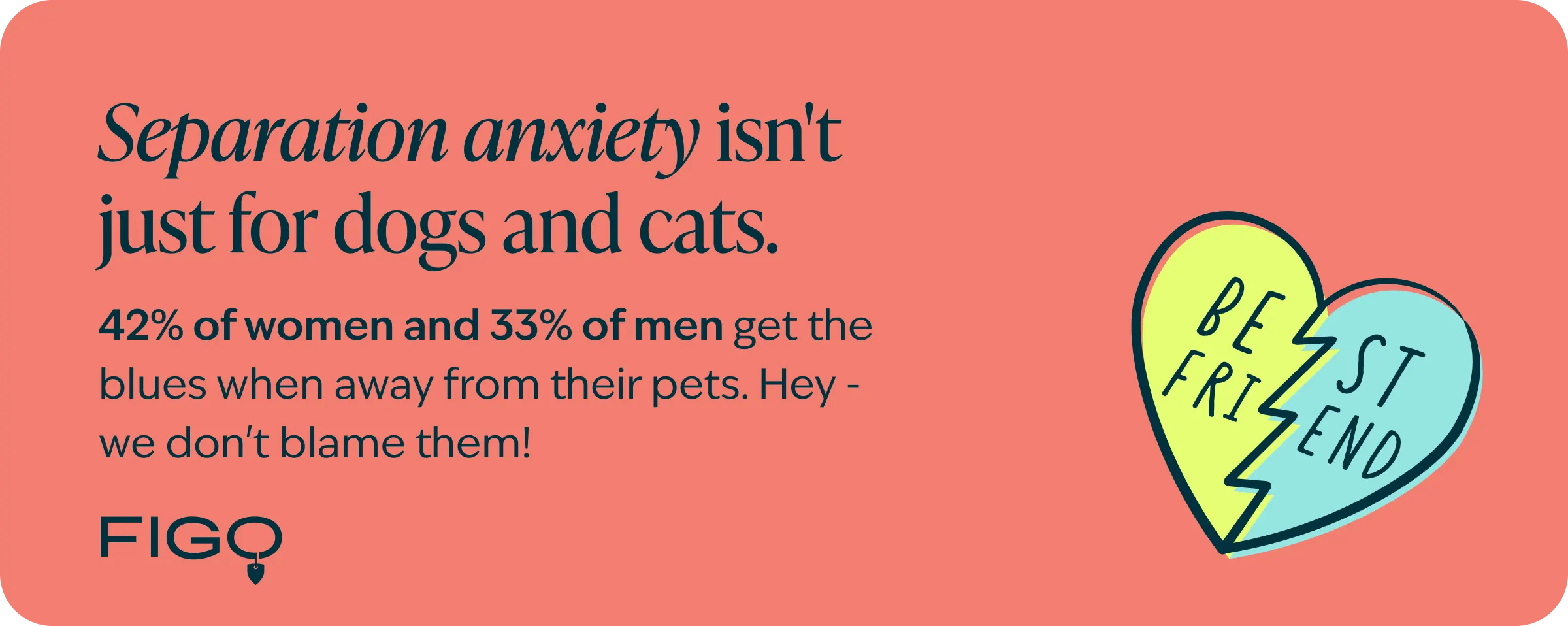 Valentines pet data blog about separation anxiety