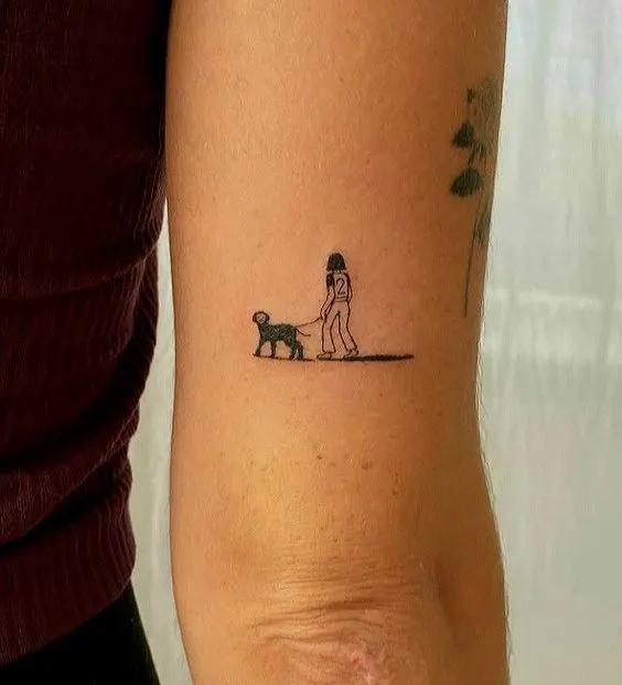 custom tiny pet tattoo