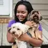 Figo guest blogger Ebony R and her dogs