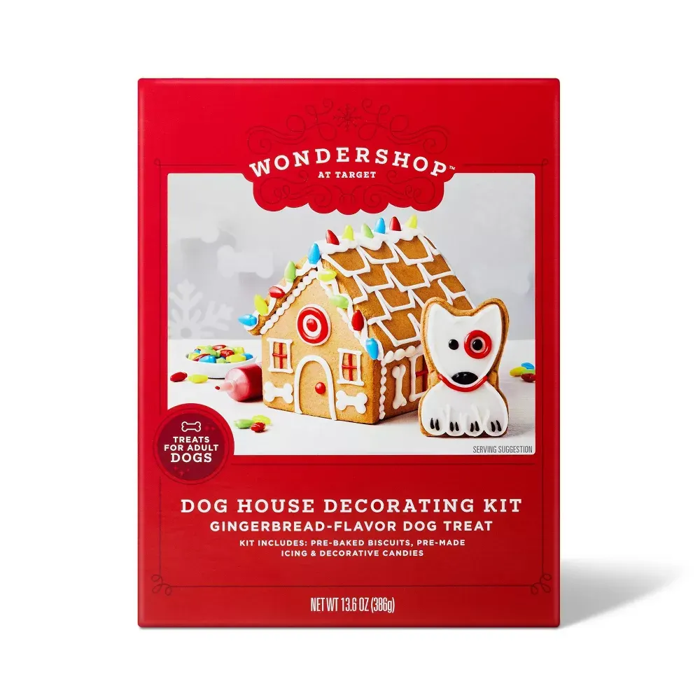 target dog treats gingerbread