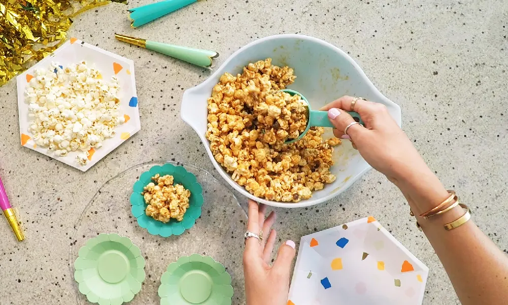Scarf’d: Crunchy munchy popcorn treats