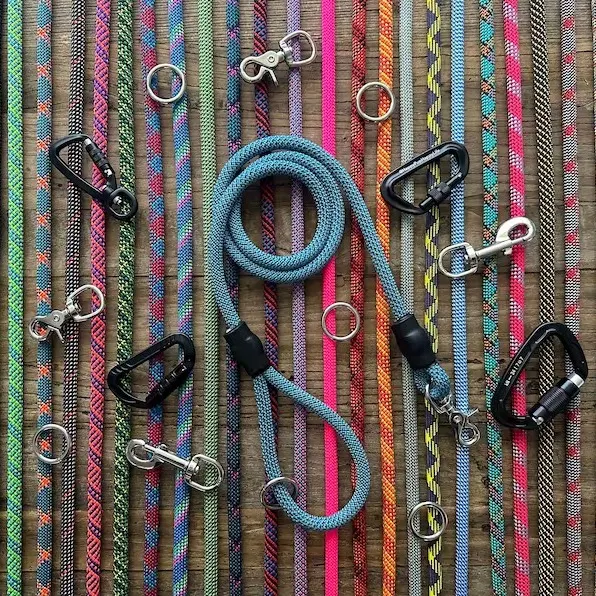 Custom Handmade Climbing Rope Leash