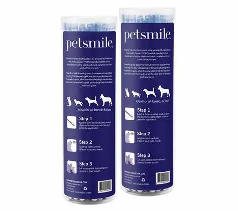 Petsmile Toothpaste swabs