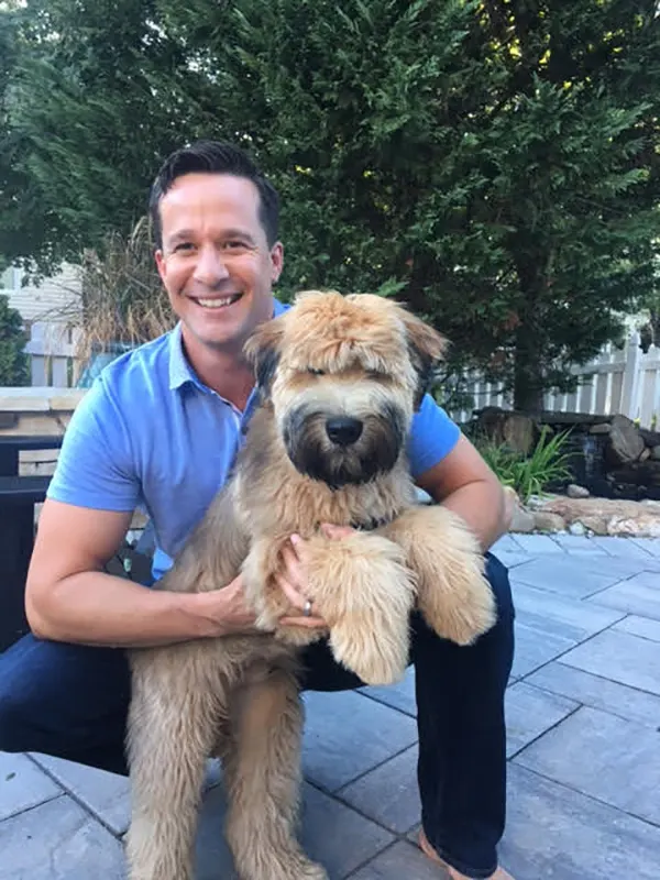 Kevin Dixon Of Clawguard with Charlie Bear