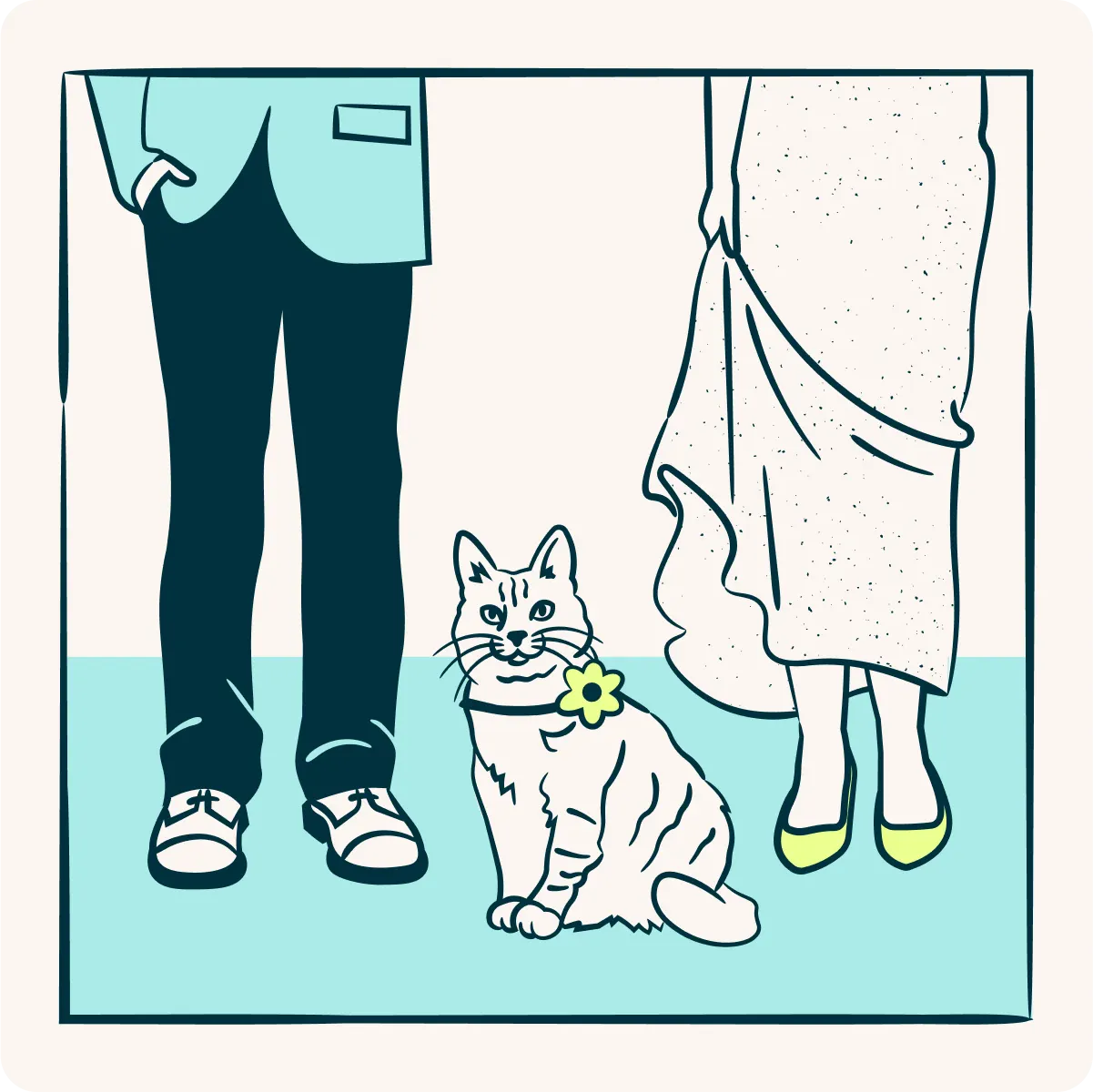 illustration-expert-tips-for-including-pets-in-your-wedding-photos