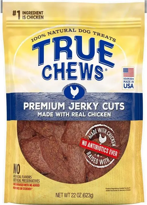 true chews dog jerky