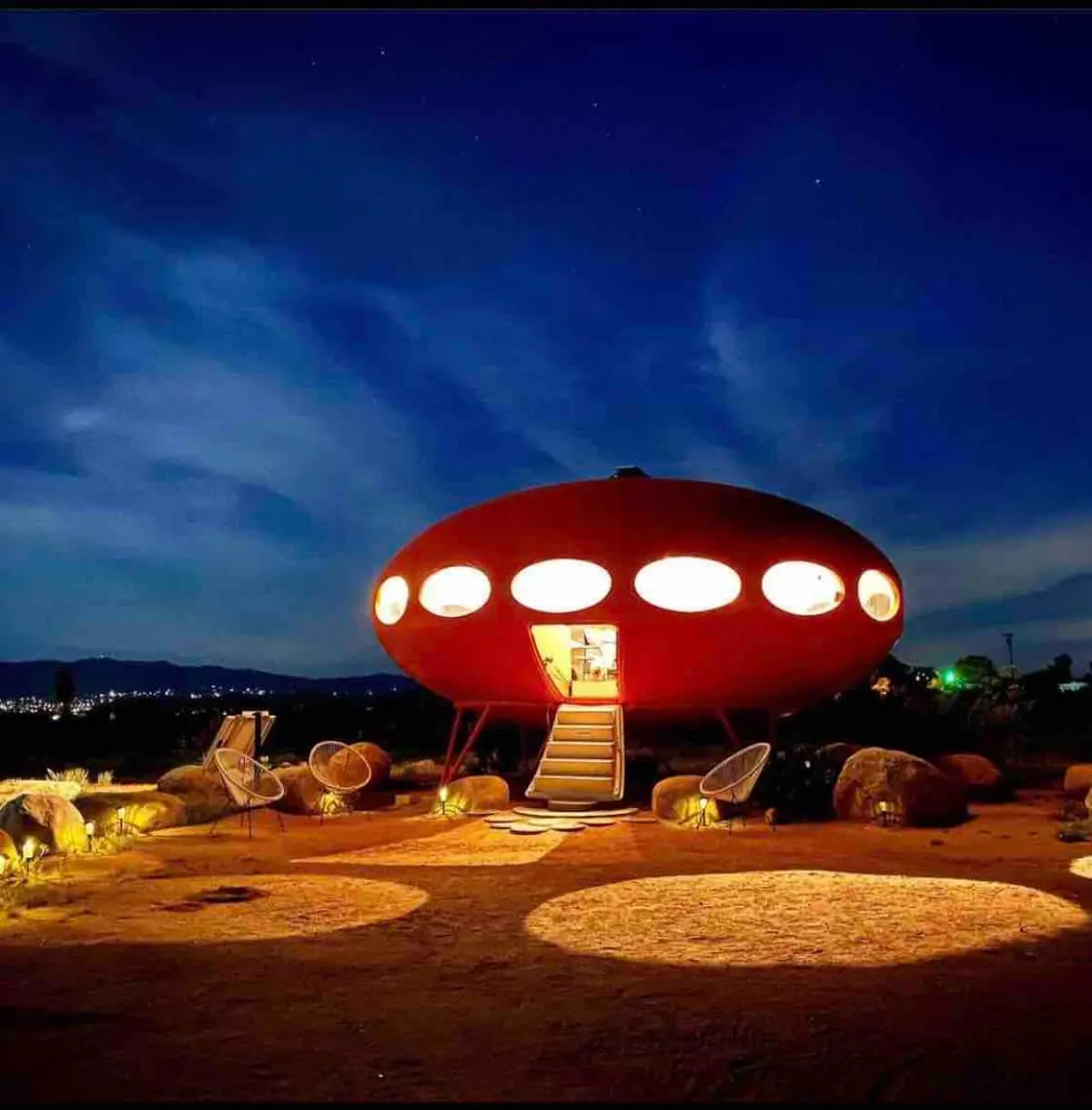 UFO House in Joshua Tree California