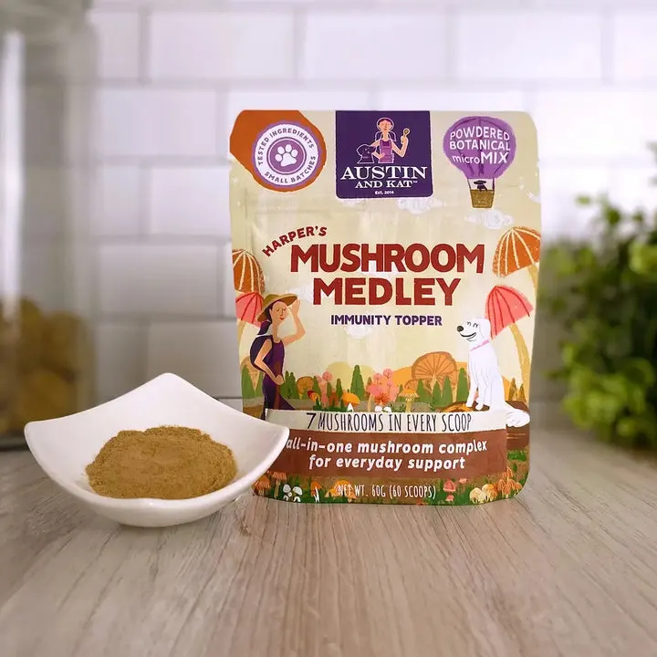 Mushroom Topper for pet food