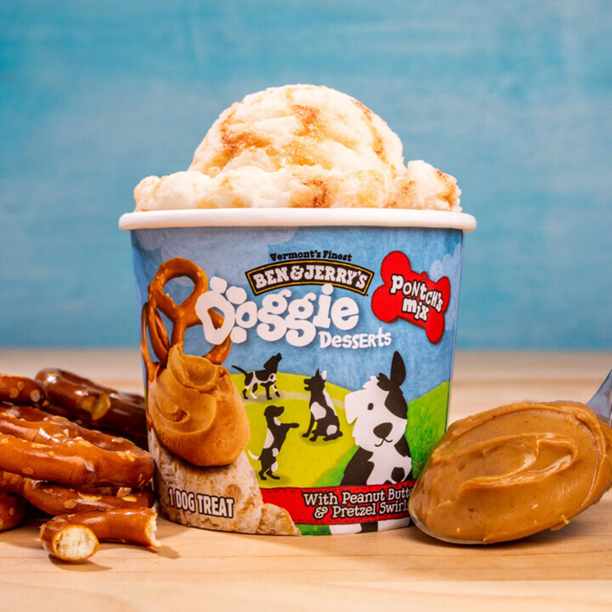 Ben & Jerrys dog ice cream