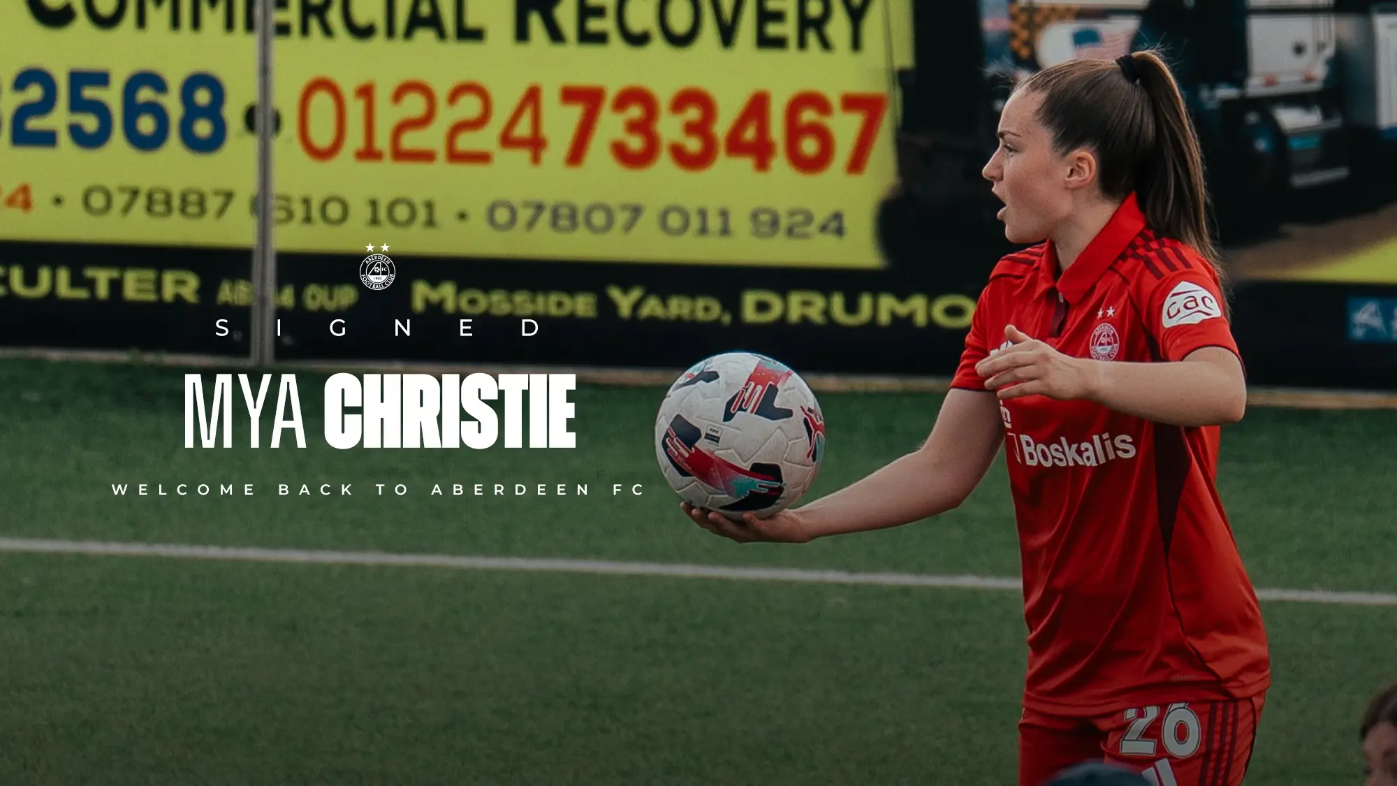 Mya Christie returns to Dons image