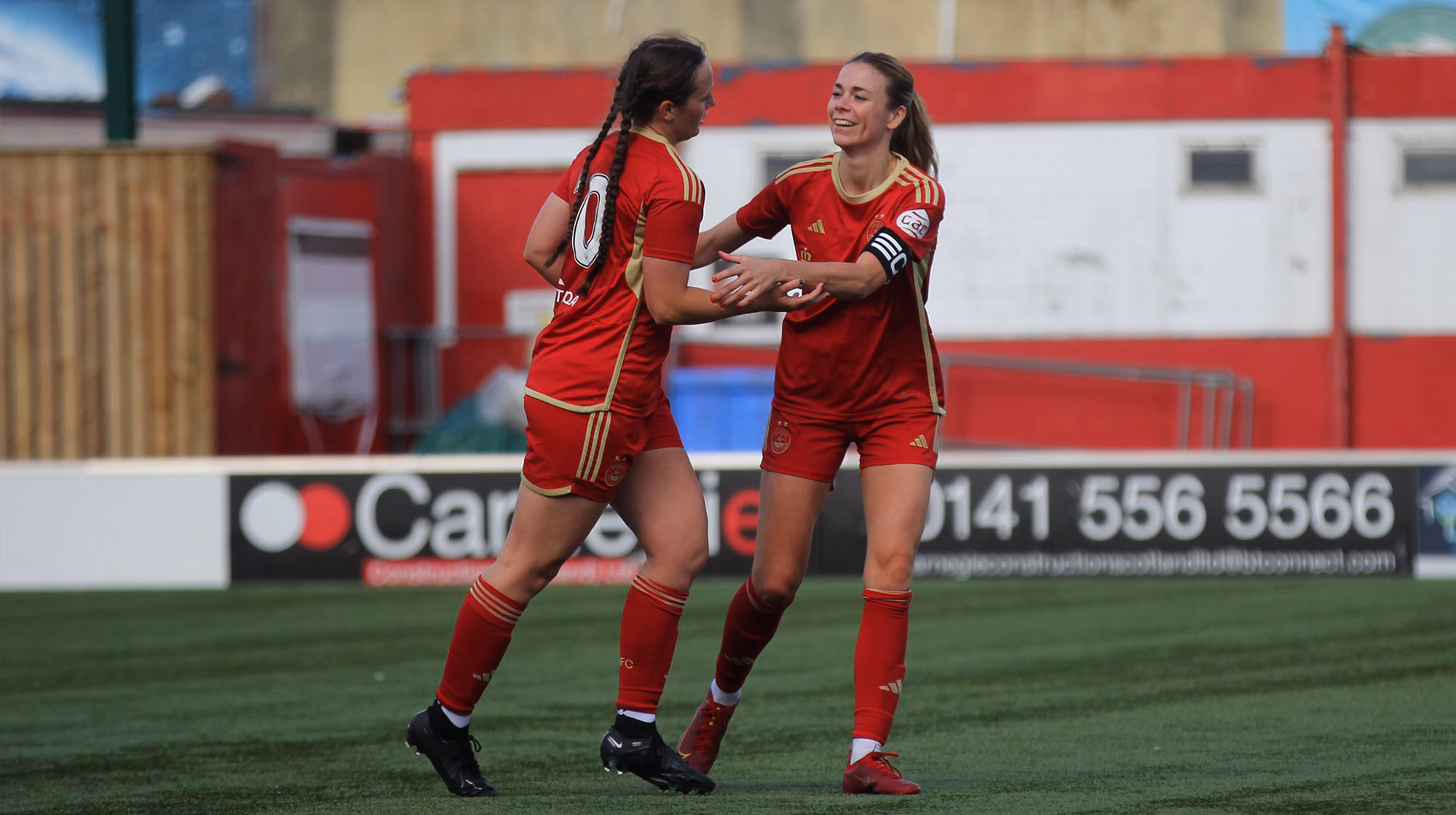 Dons end pre-season unbeaten with draw at Accies image