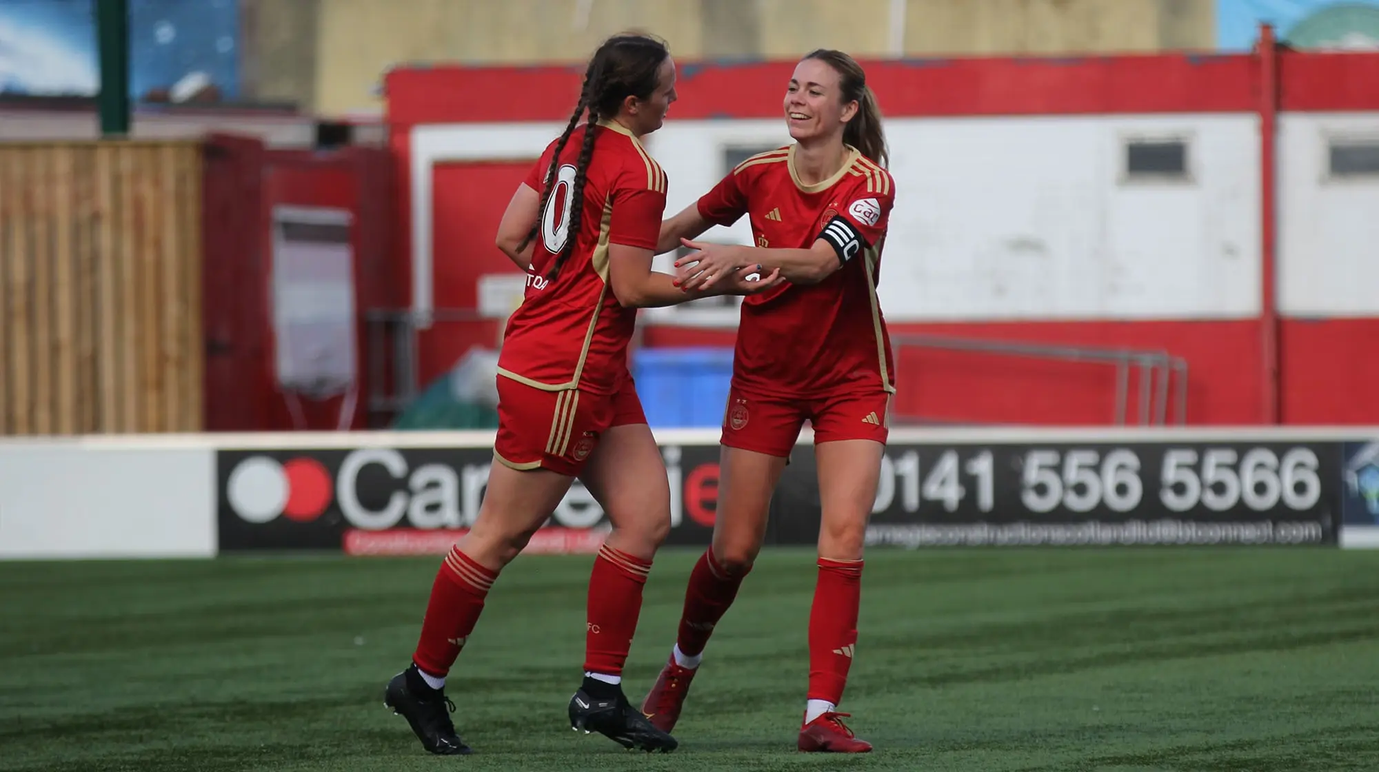 Dons end pre-season unbeaten with draw at Accies image