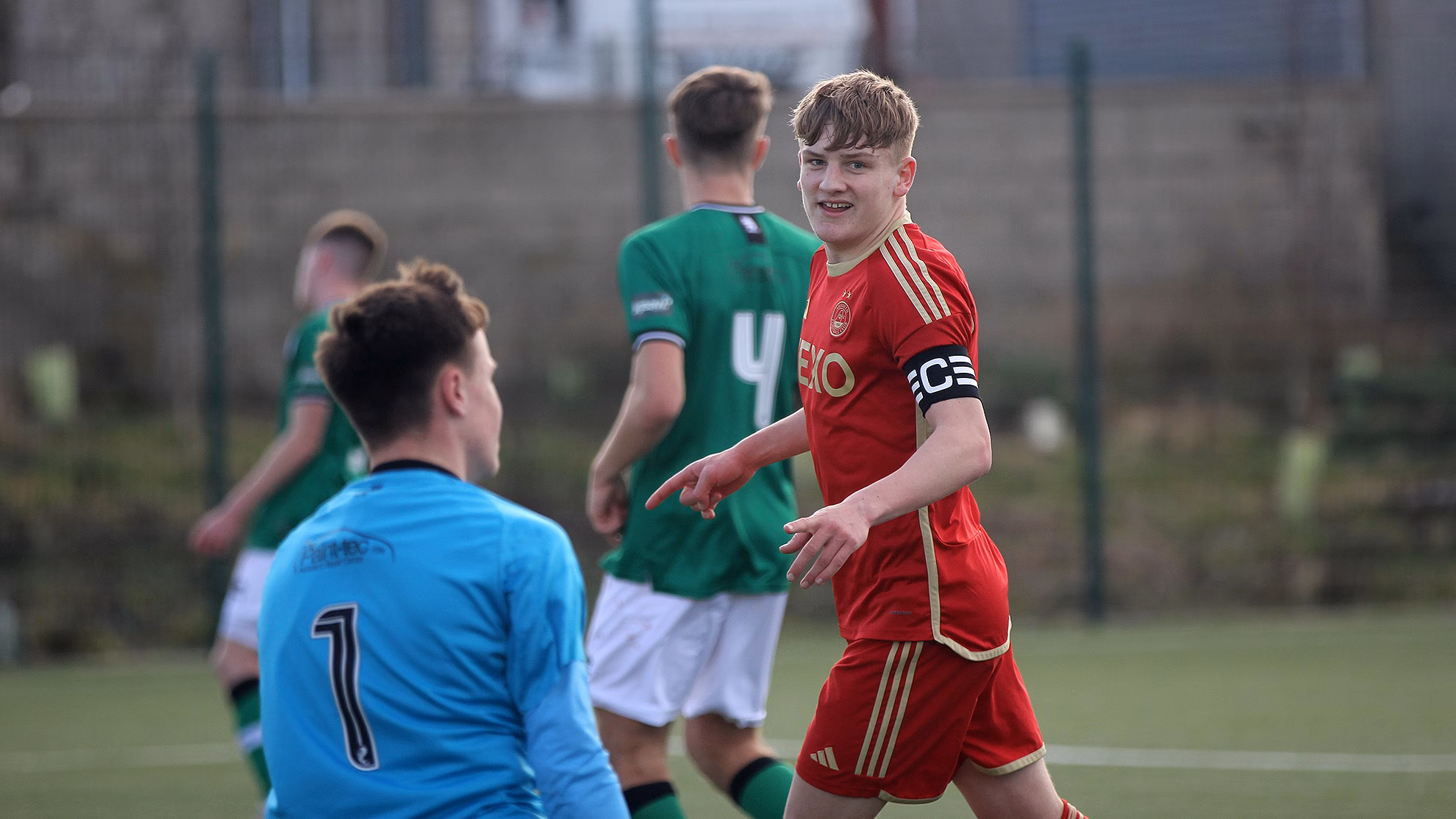 Brilliant Alfie Stewart hat-trick leads 18s to victory image