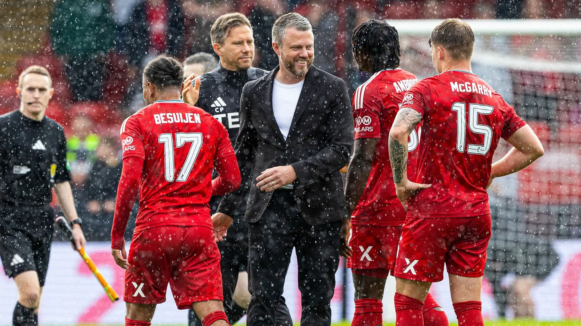 I'm really happy how professional the players are image