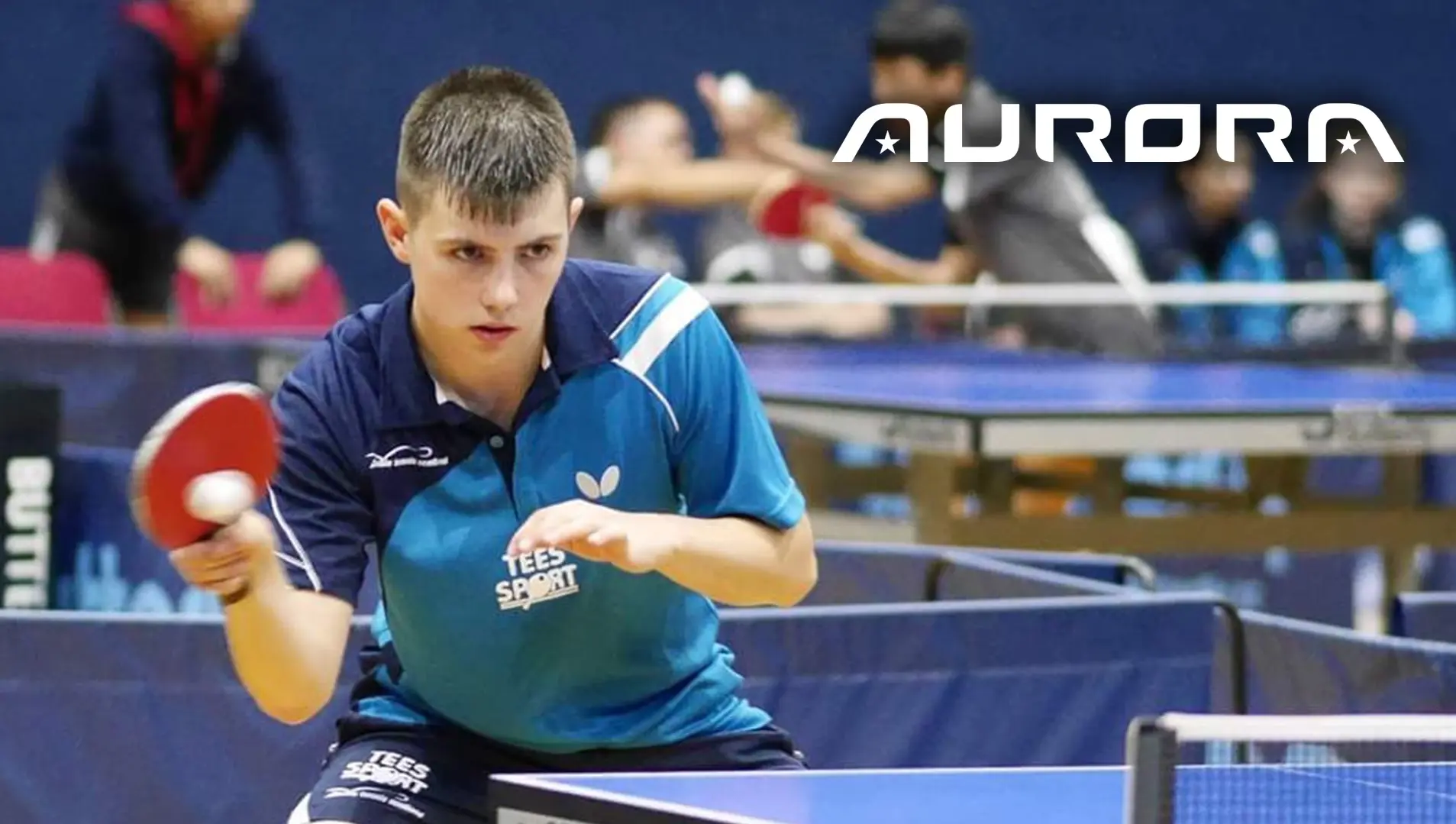 Young table tennis star backs Aurora campaign