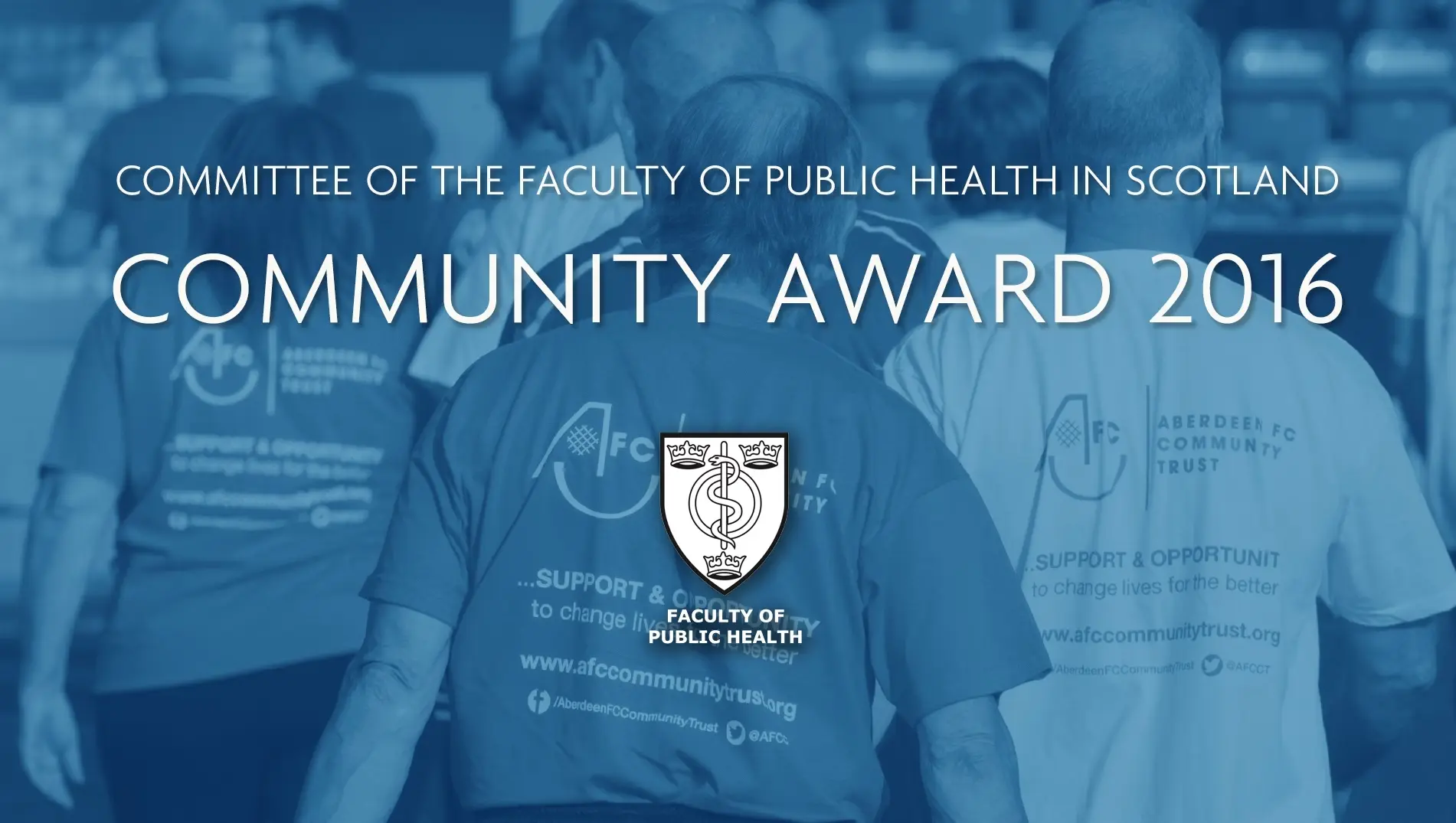 AFCCT win national Public Health Award!