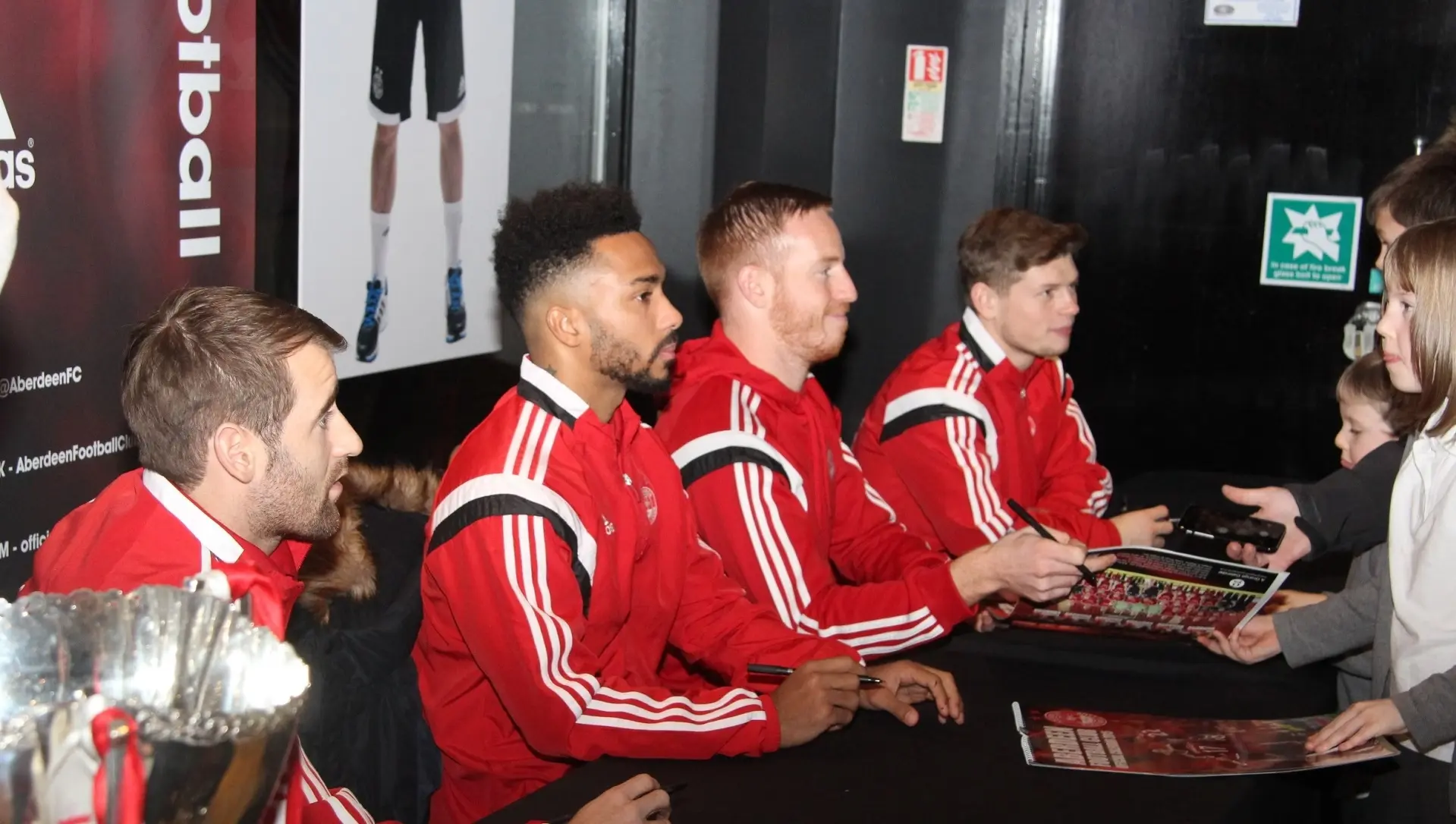 2015 AFC Calendar Signing Session