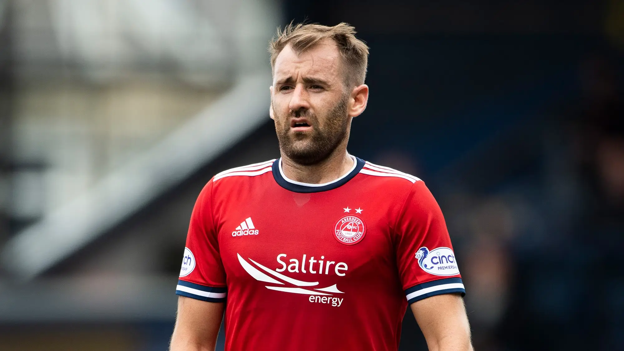 Niall departs the Dons