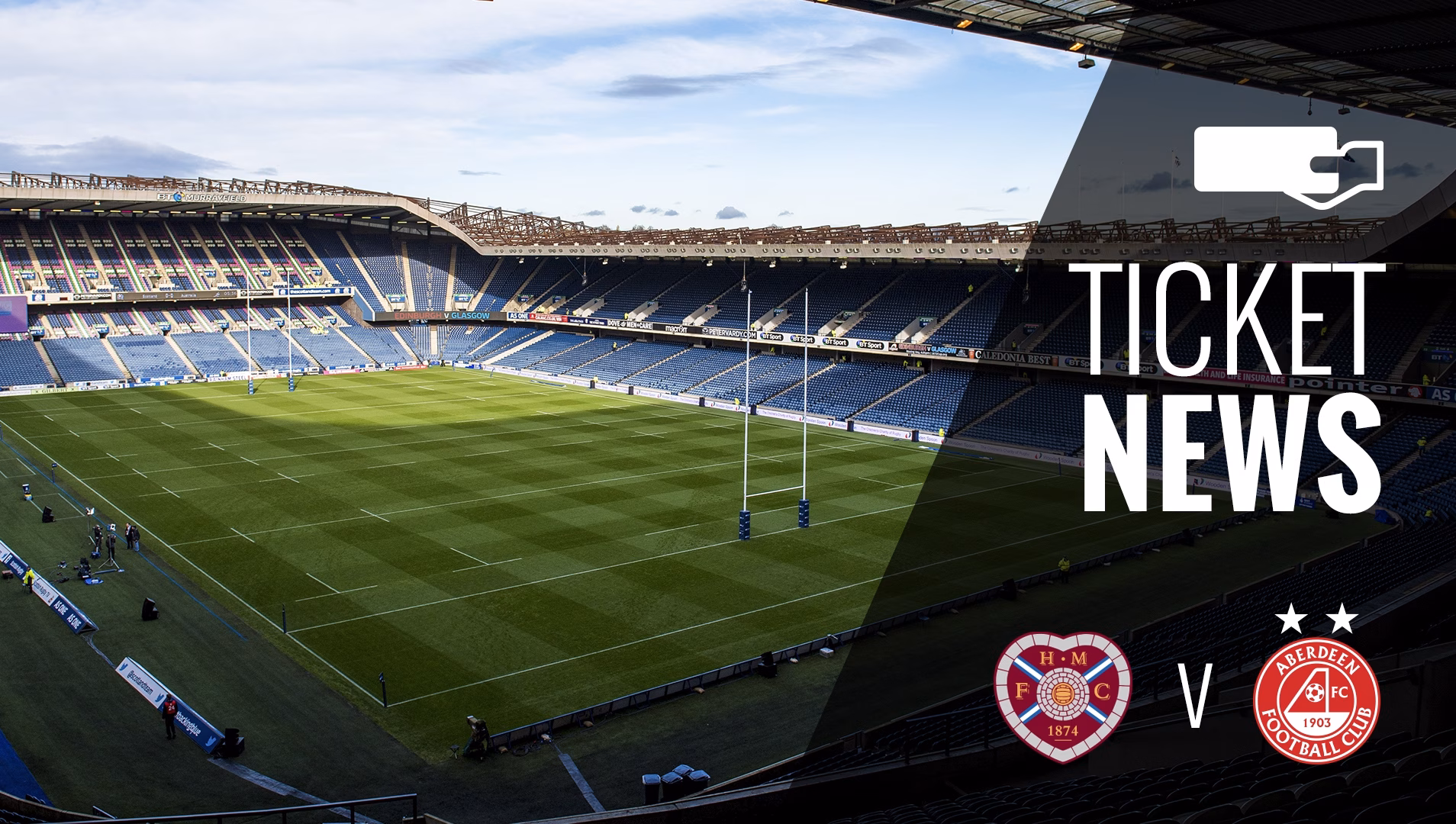 Ticket Details | Hearts v Aberdeen, Saturday 9th September