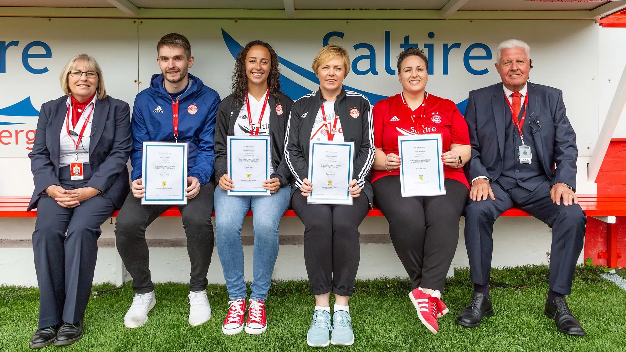 Matchday Safeguarding Team make Pittodrie debut