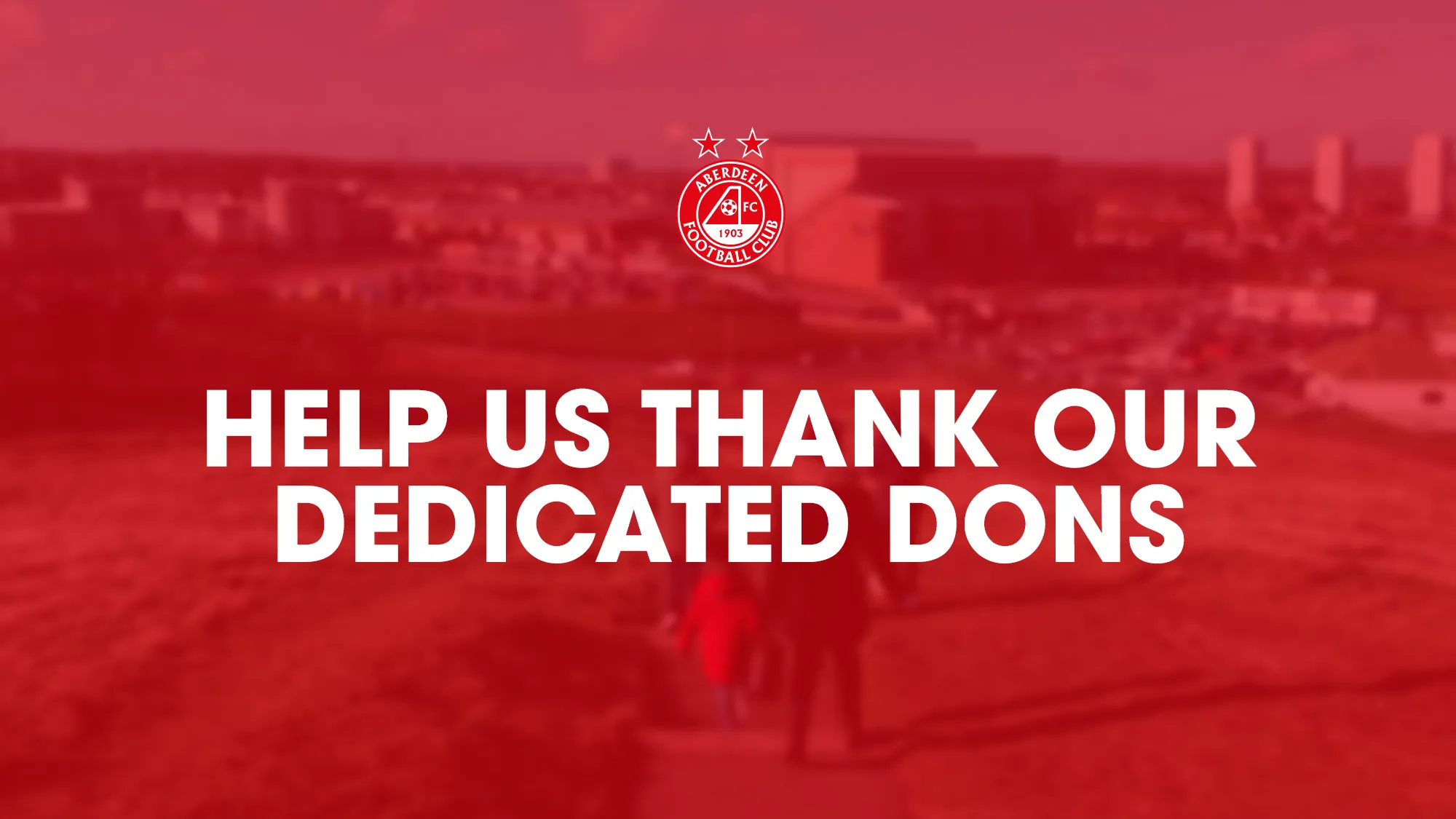Help us thank our Dedicated Dons