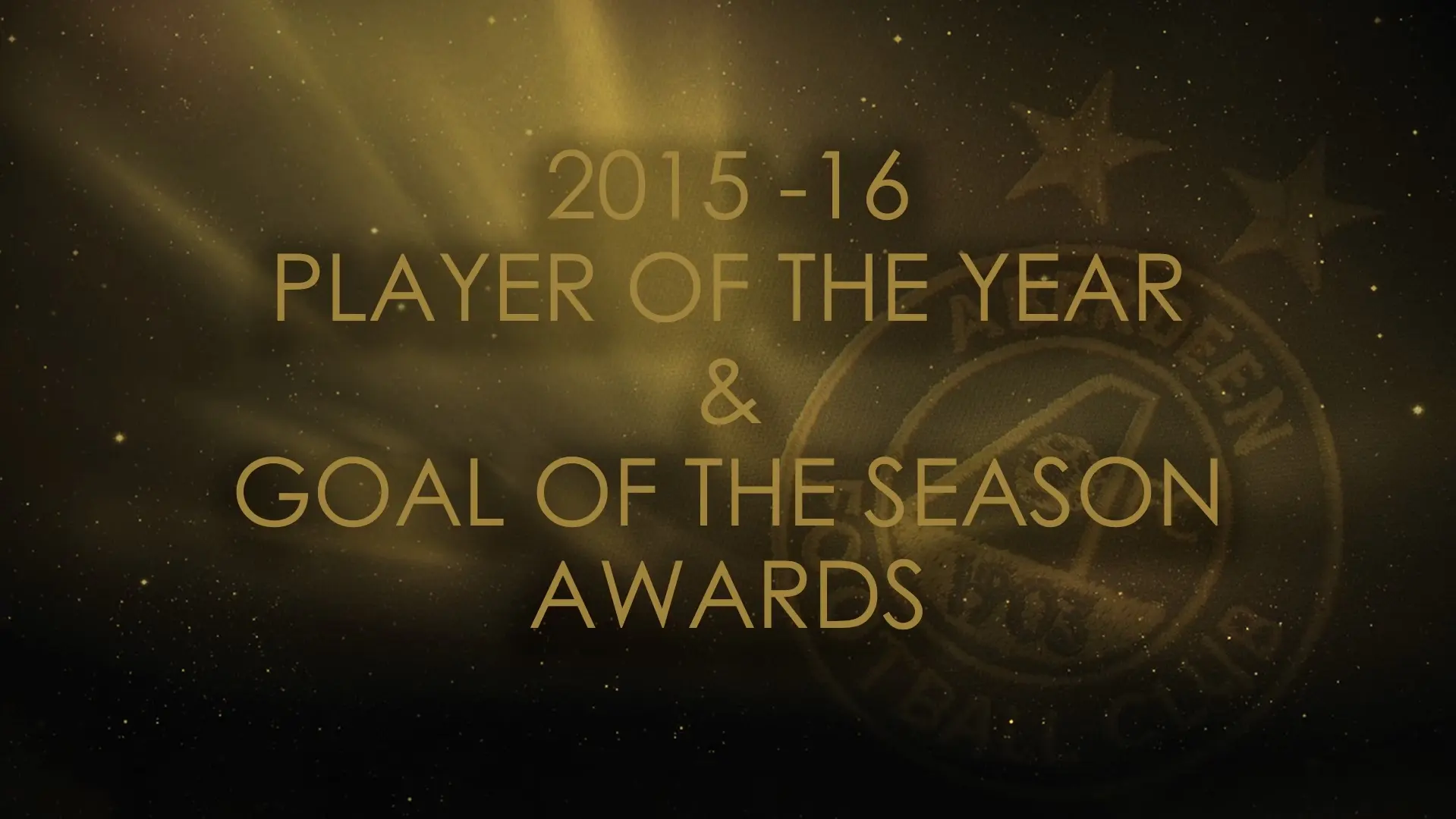 Player of the Year & Goal of the Season: Voting now closed