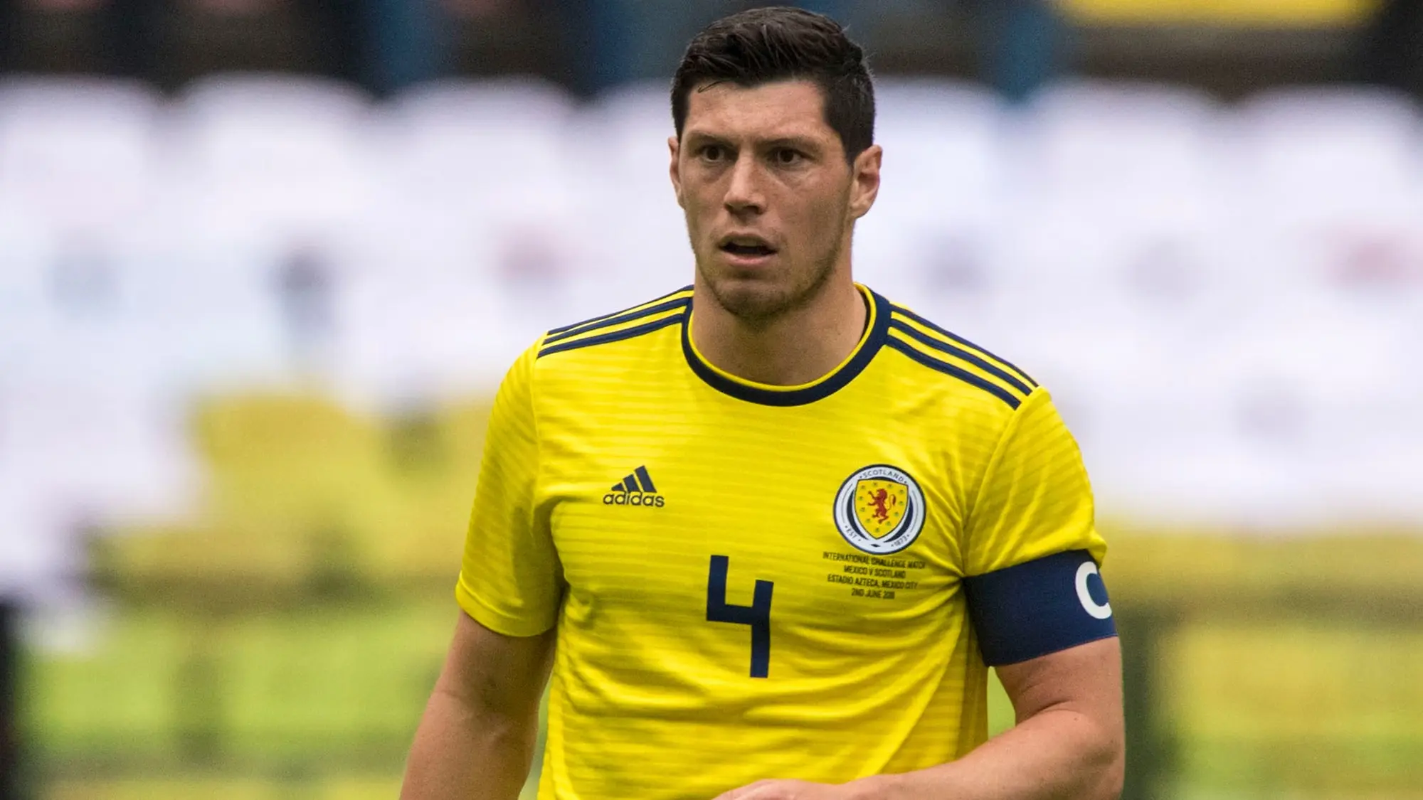 McKenna captains Scotland as Shinnie makes first start