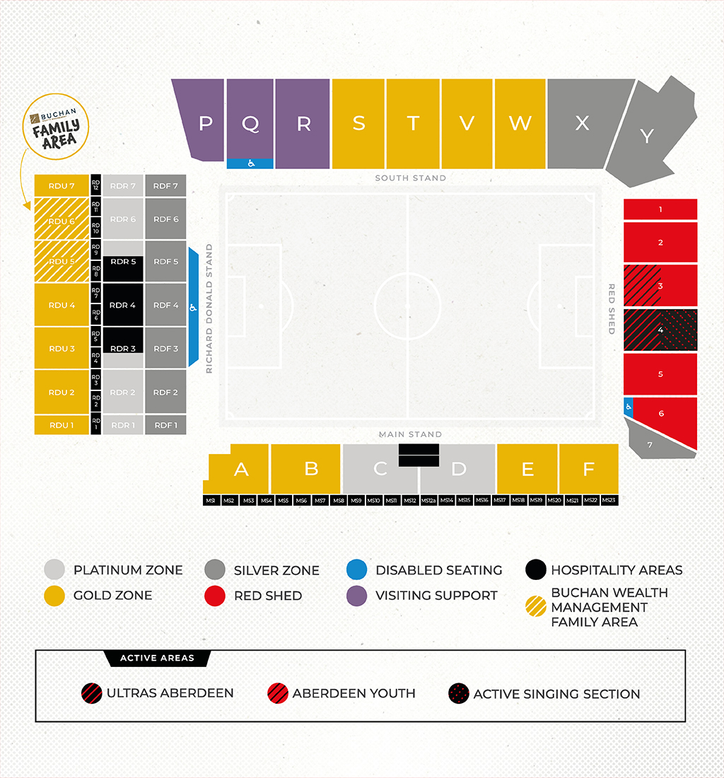 Season Ticket Stadium Map - New