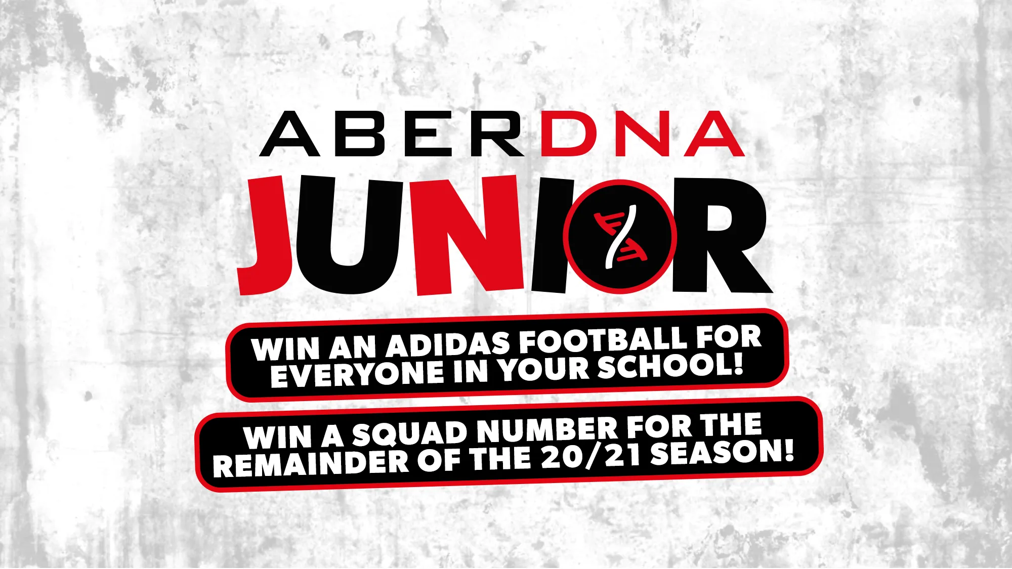 AberDNA Junior | Win a squad number & more!