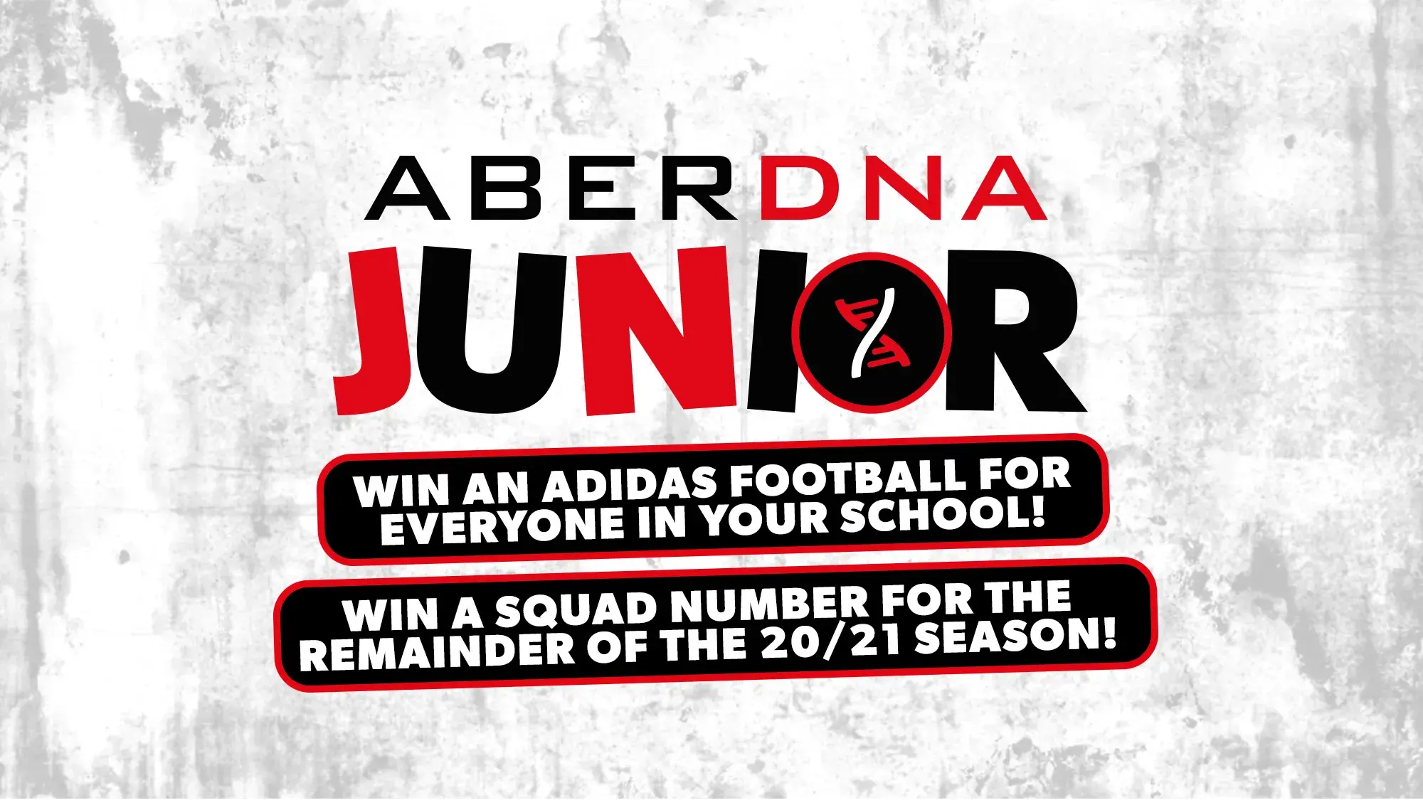 AberDNA Junior | Win a squad number & more!