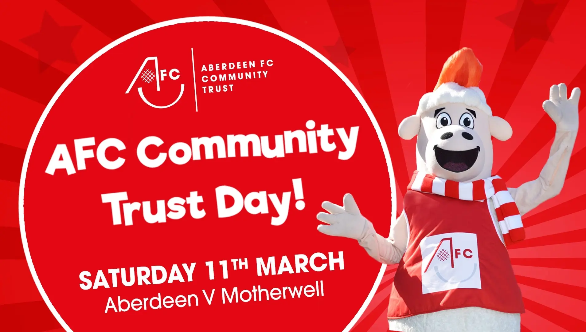 AFC Community Trust Day, Sat 11th March