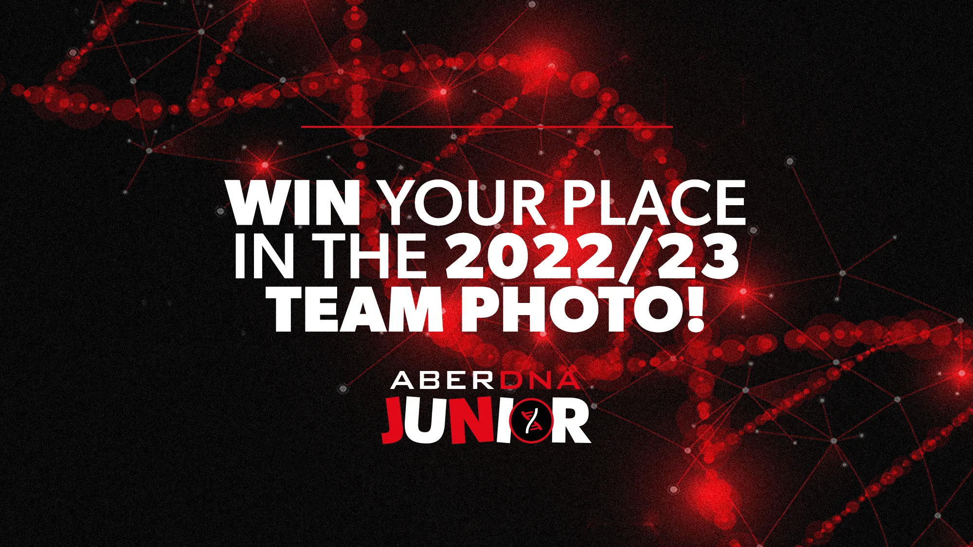 AberDNA Junior | Take your place in the team photo!