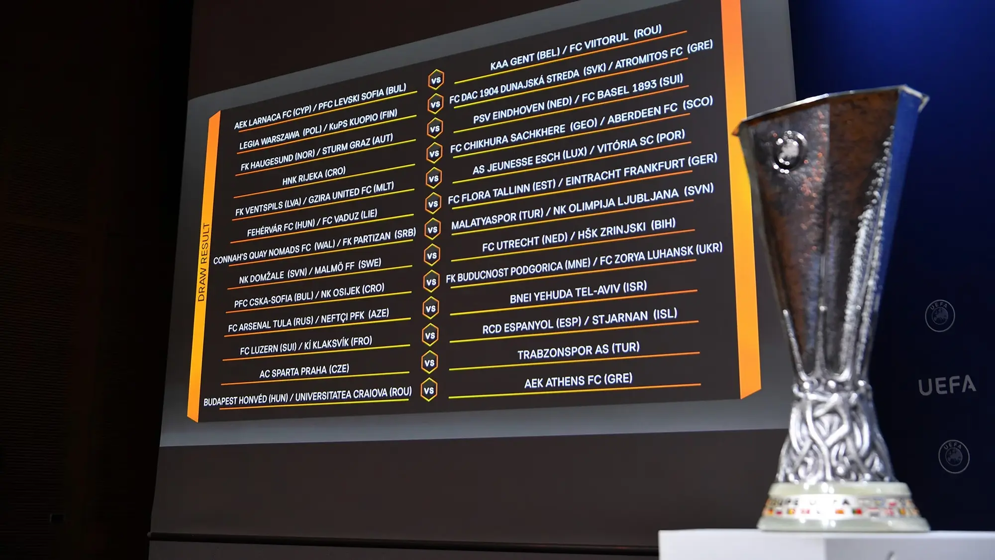 UEL QR3 Draw