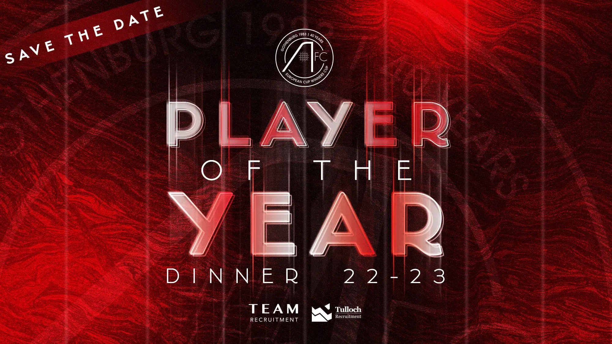Player of the Year Dinner 22-23 | Save the Date