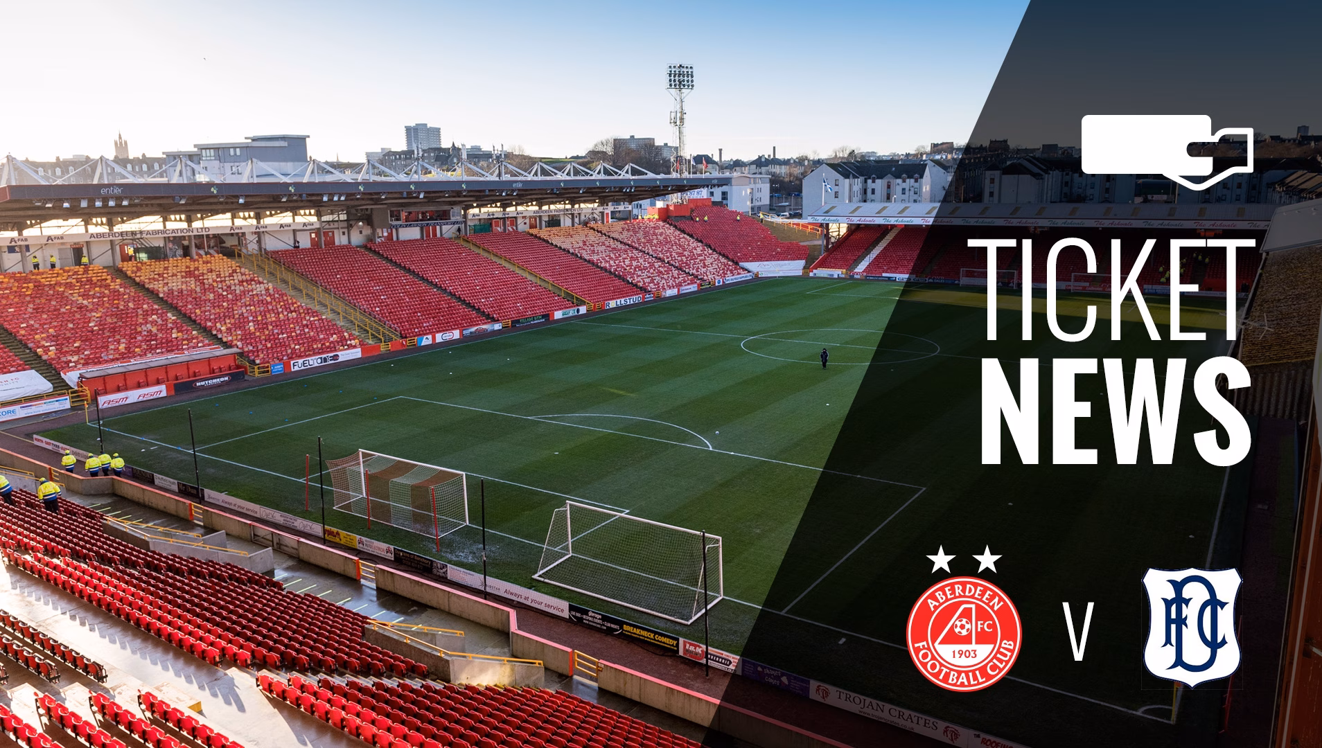 Ticket Details | Aberdeen v Dundee, Saturday 19th August