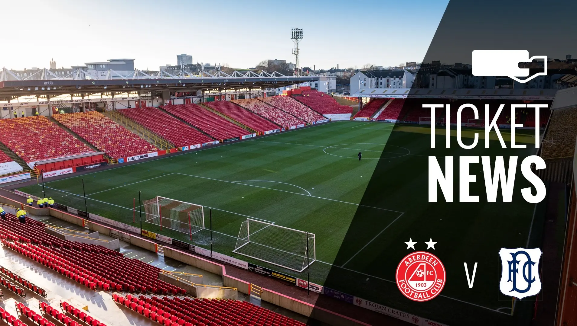 Ticket Details | Aberdeen v Dundee, Saturday 19th August