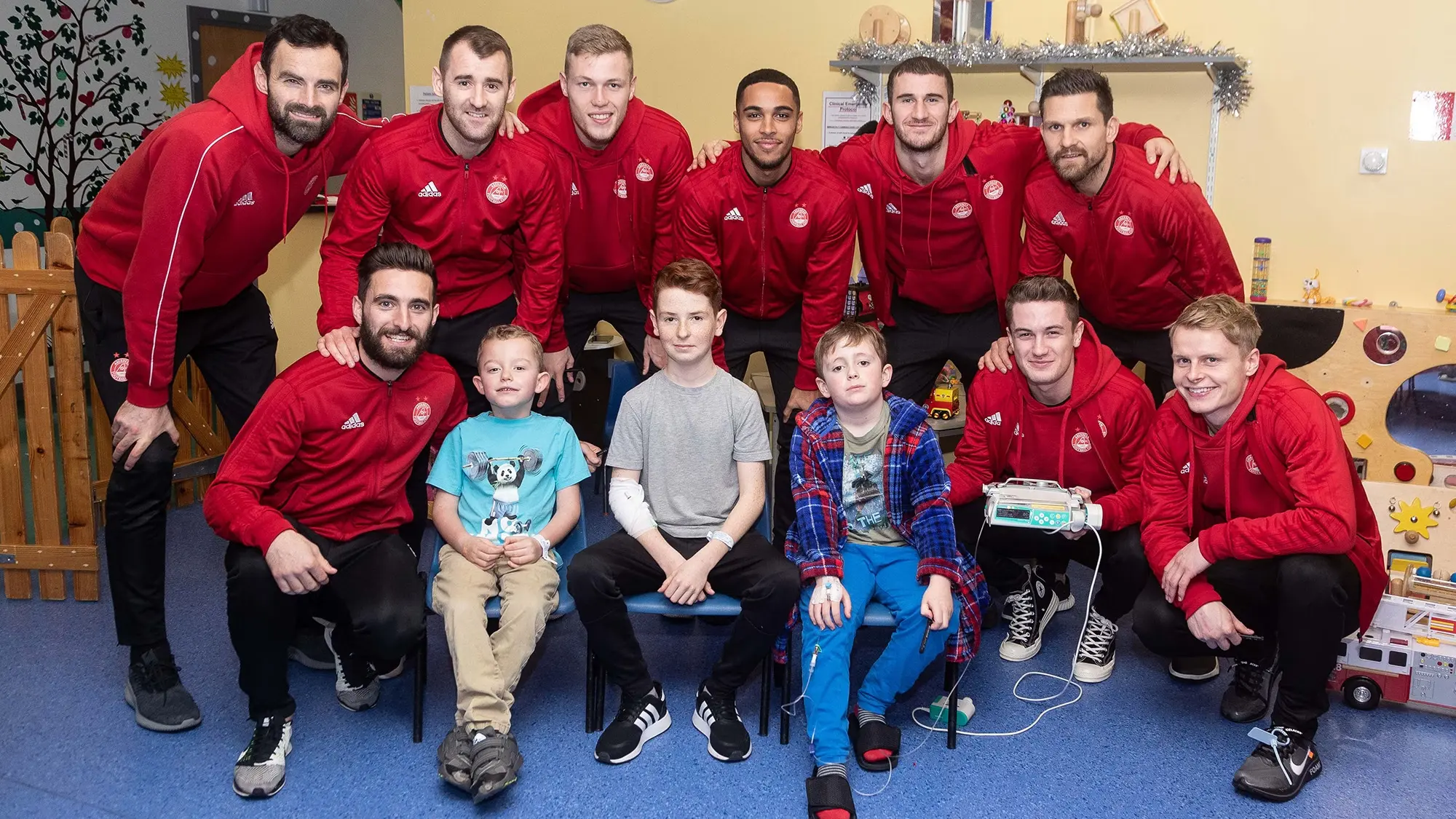 AFC Spread Some Festive Cheer At Children's Hospital